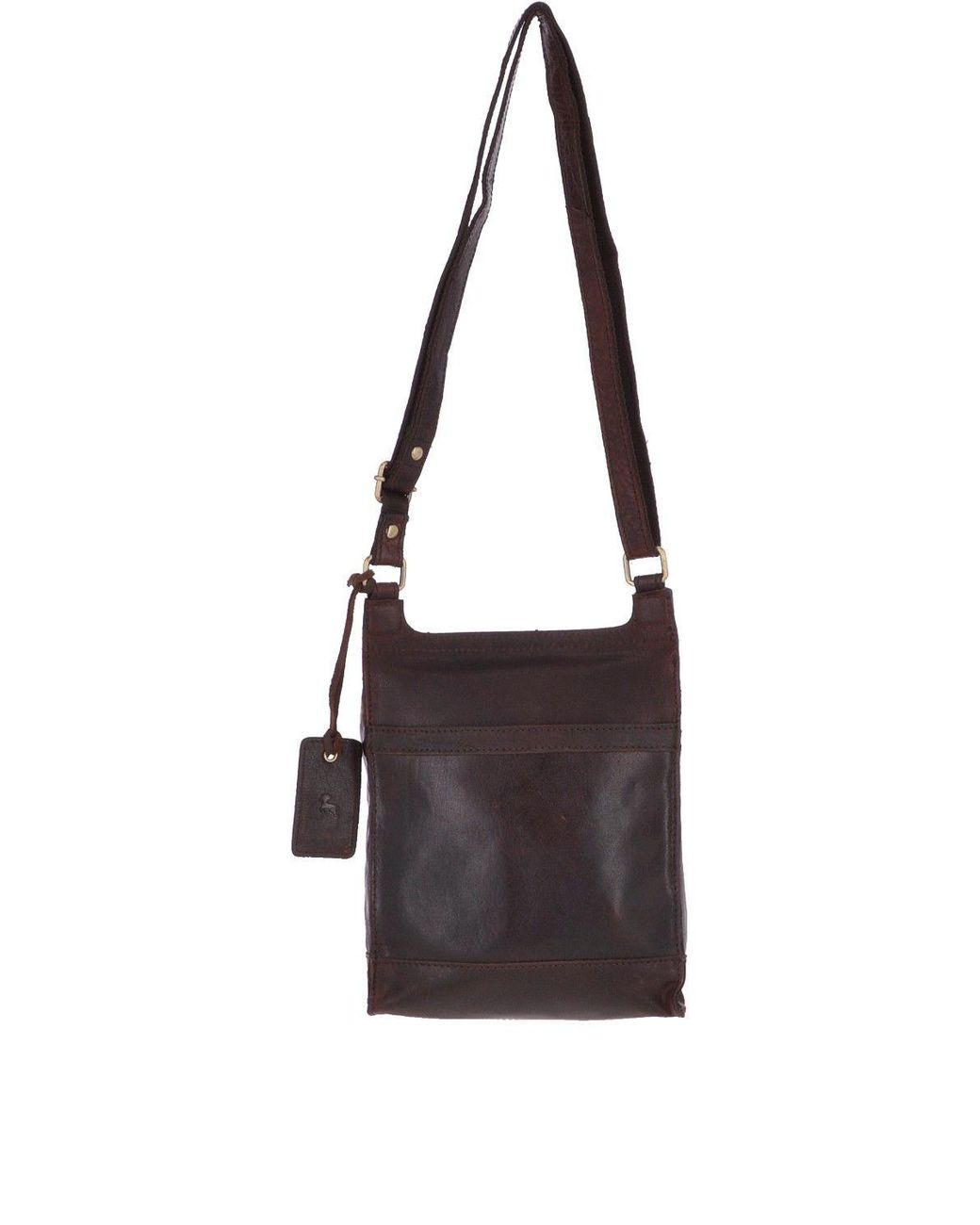 Ashwood Leather Purple Vintage Small Leather Travel Shoulder Bag