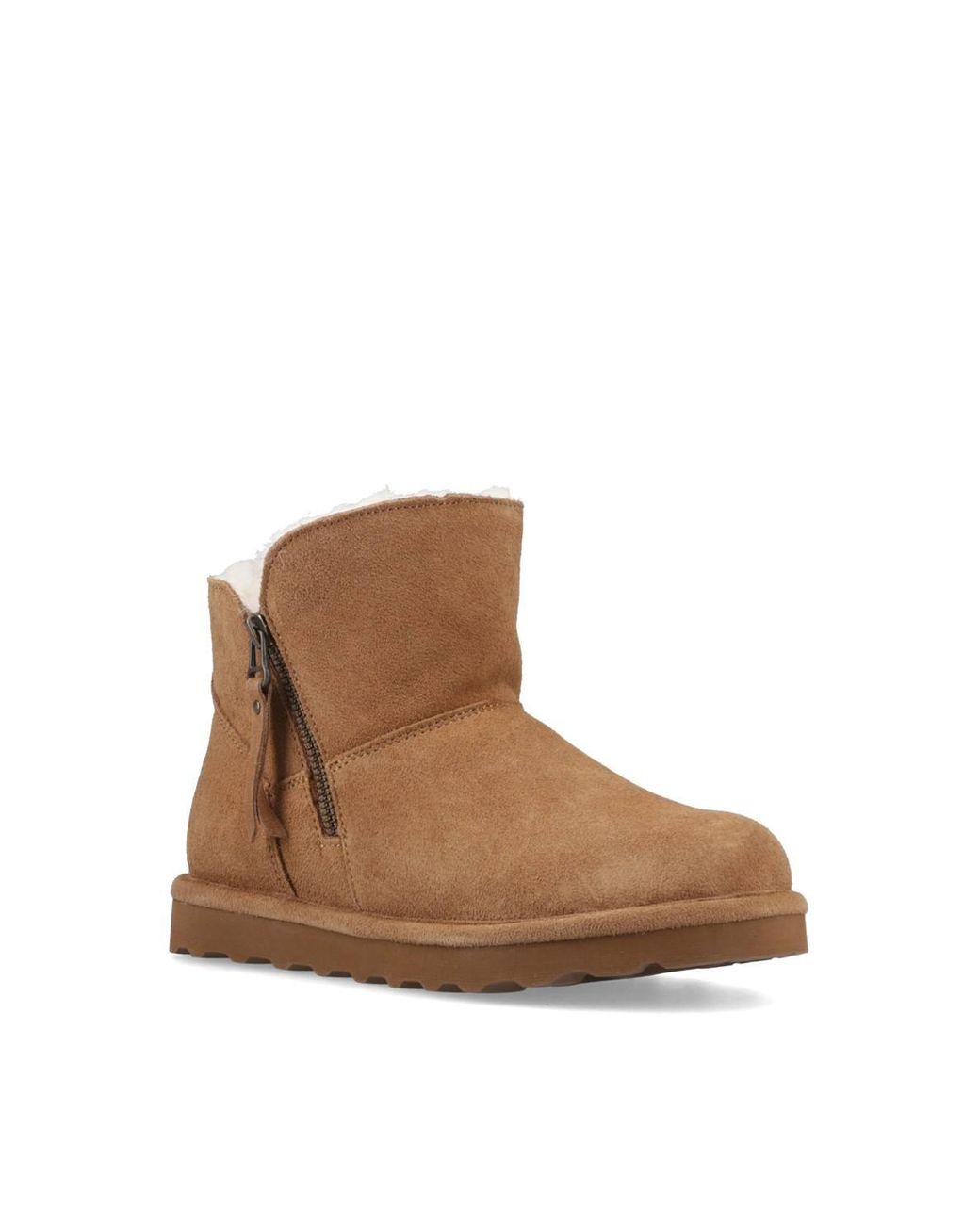 BEARPAW Brown Magnolia Ankle Boot