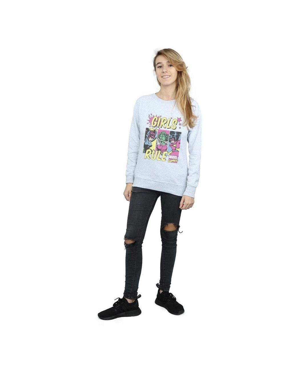 Marvel Comics Blue Rule Sweatshirt