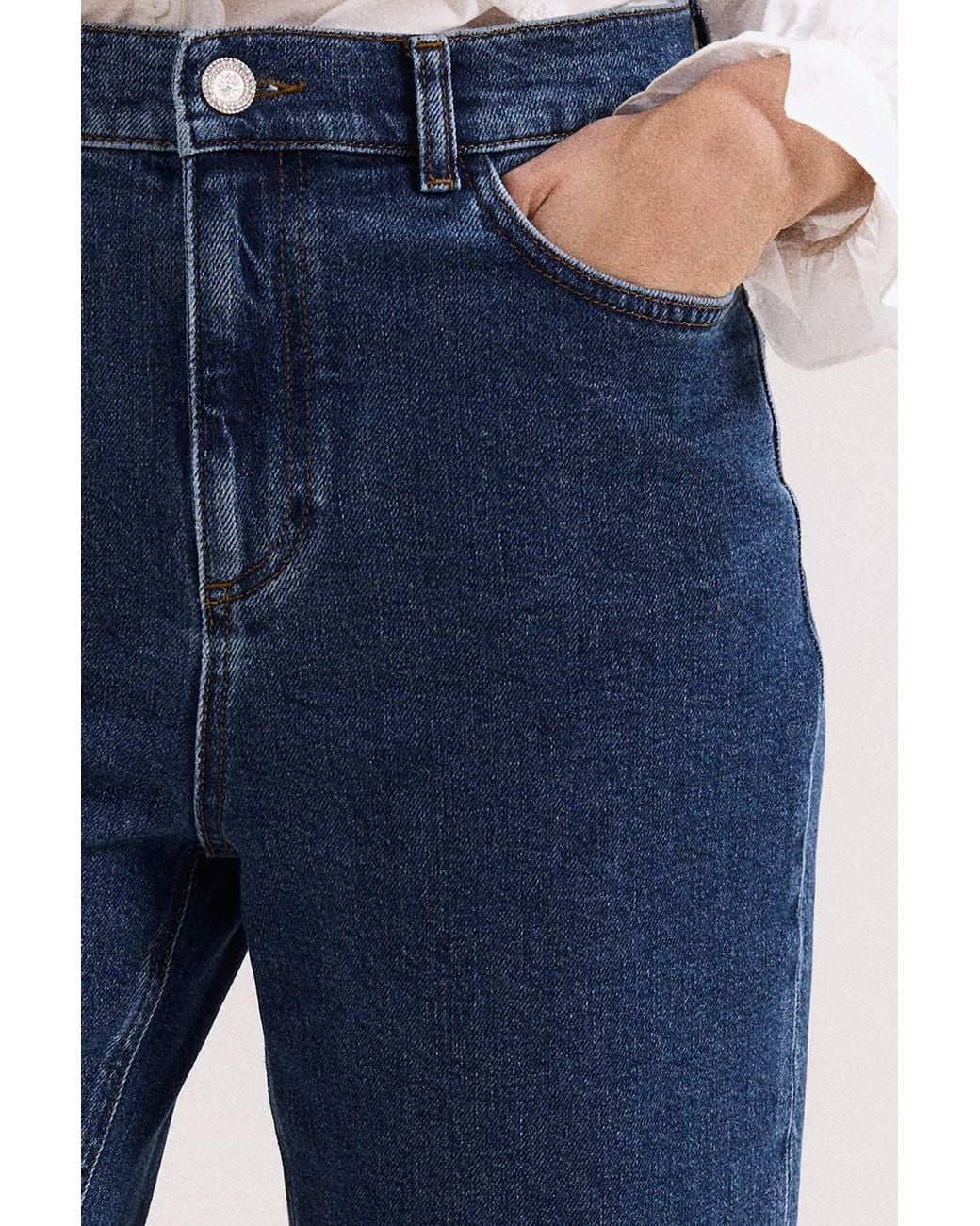 Phase Eight Blue Lexi Mid Wash Jean