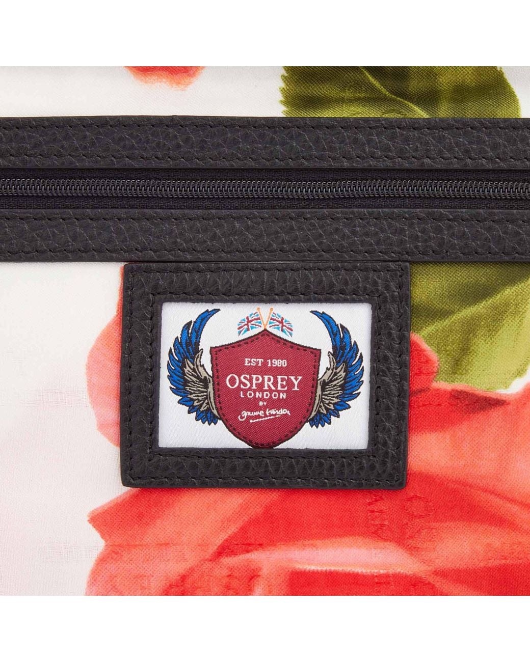 Osprey Blue The Lyra Leather Crossbody Bag