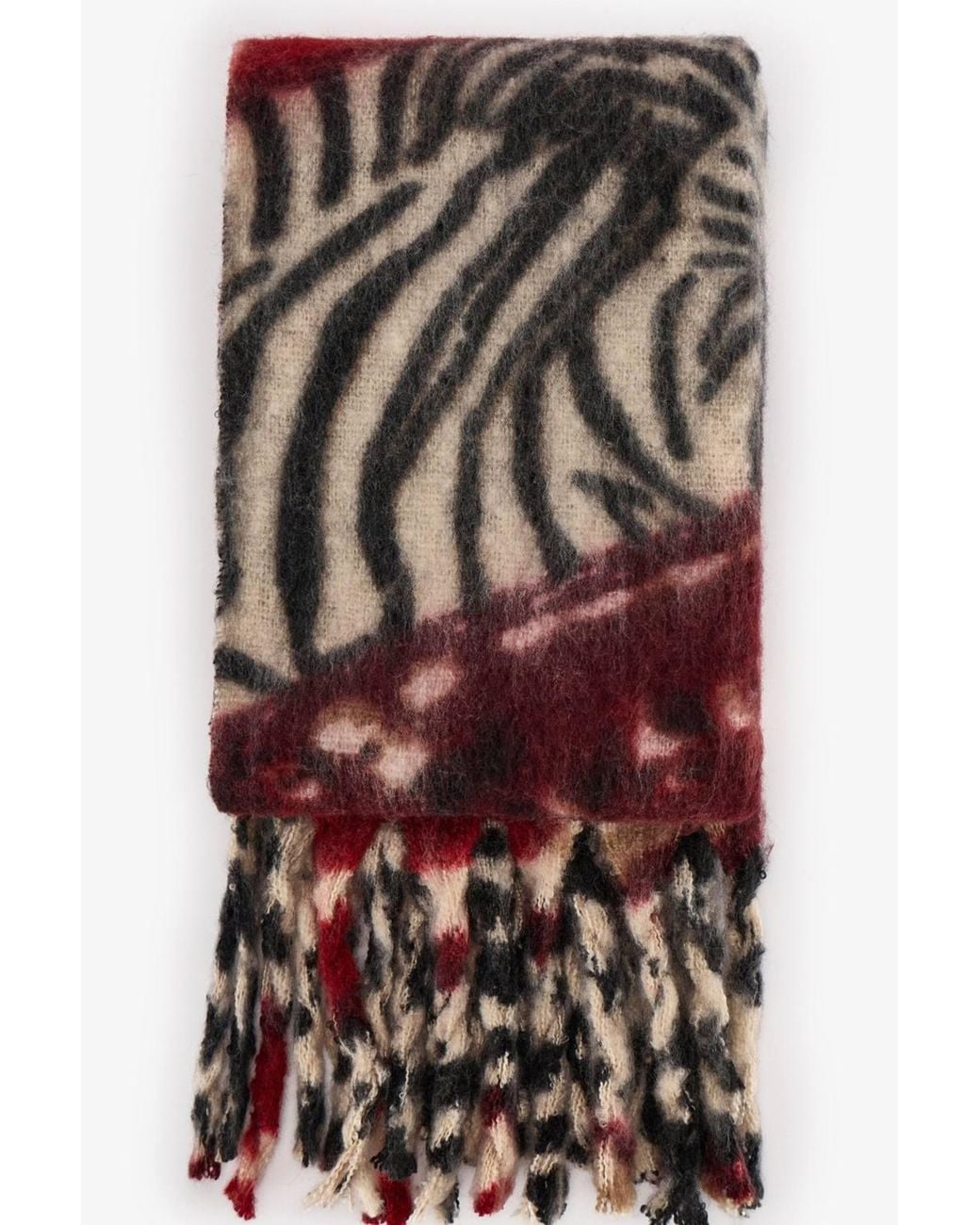 Penti Multicolor Erica Zebra Pattern Scarf