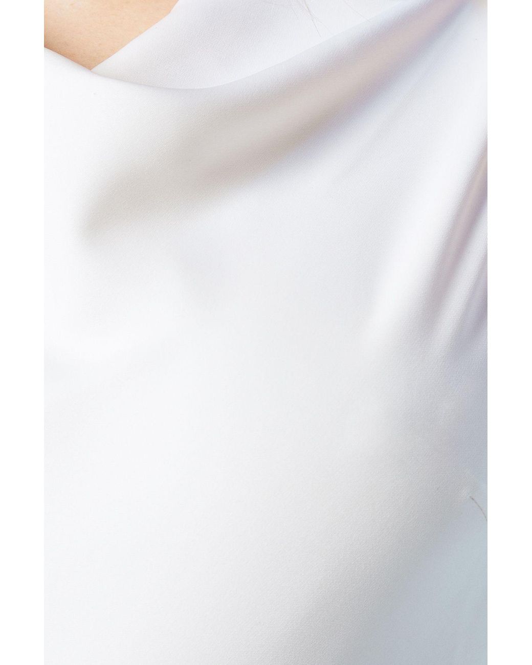 Coast Natural Honoured Chiffon Cowl Back Detail Wedding Dress