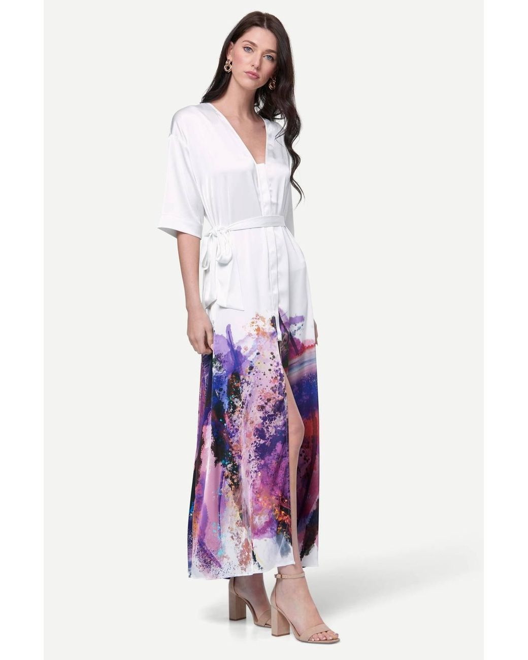 Zafur official Purple Santorini Dress