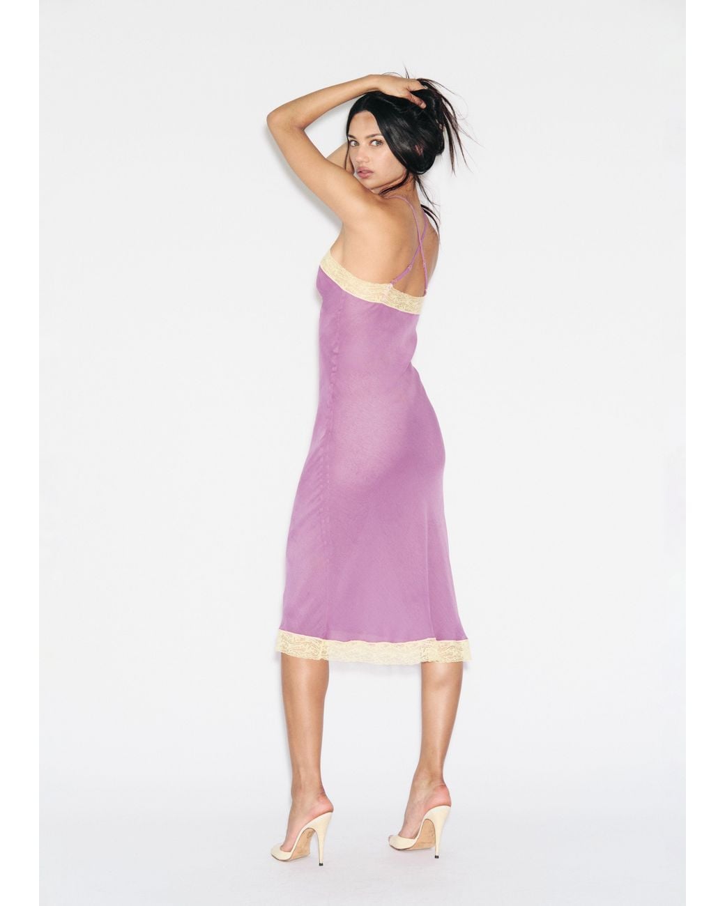 DEBUTE Pink The Alexa Dress