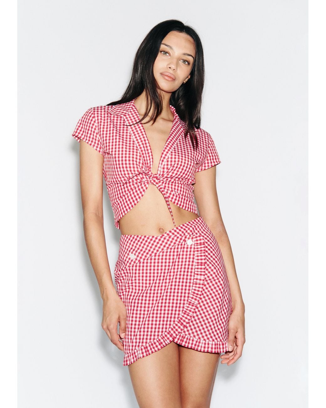 DEBUTE Pink The Stevie Skirt