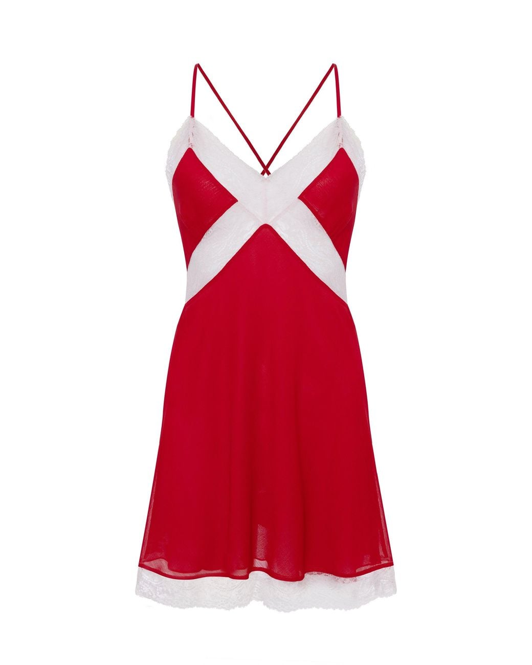 DEBUTE Red The Lola Dress