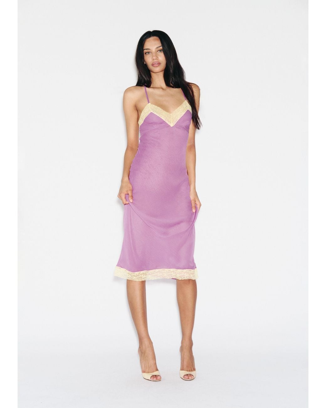 DEBUTE Pink The Alexa Dress