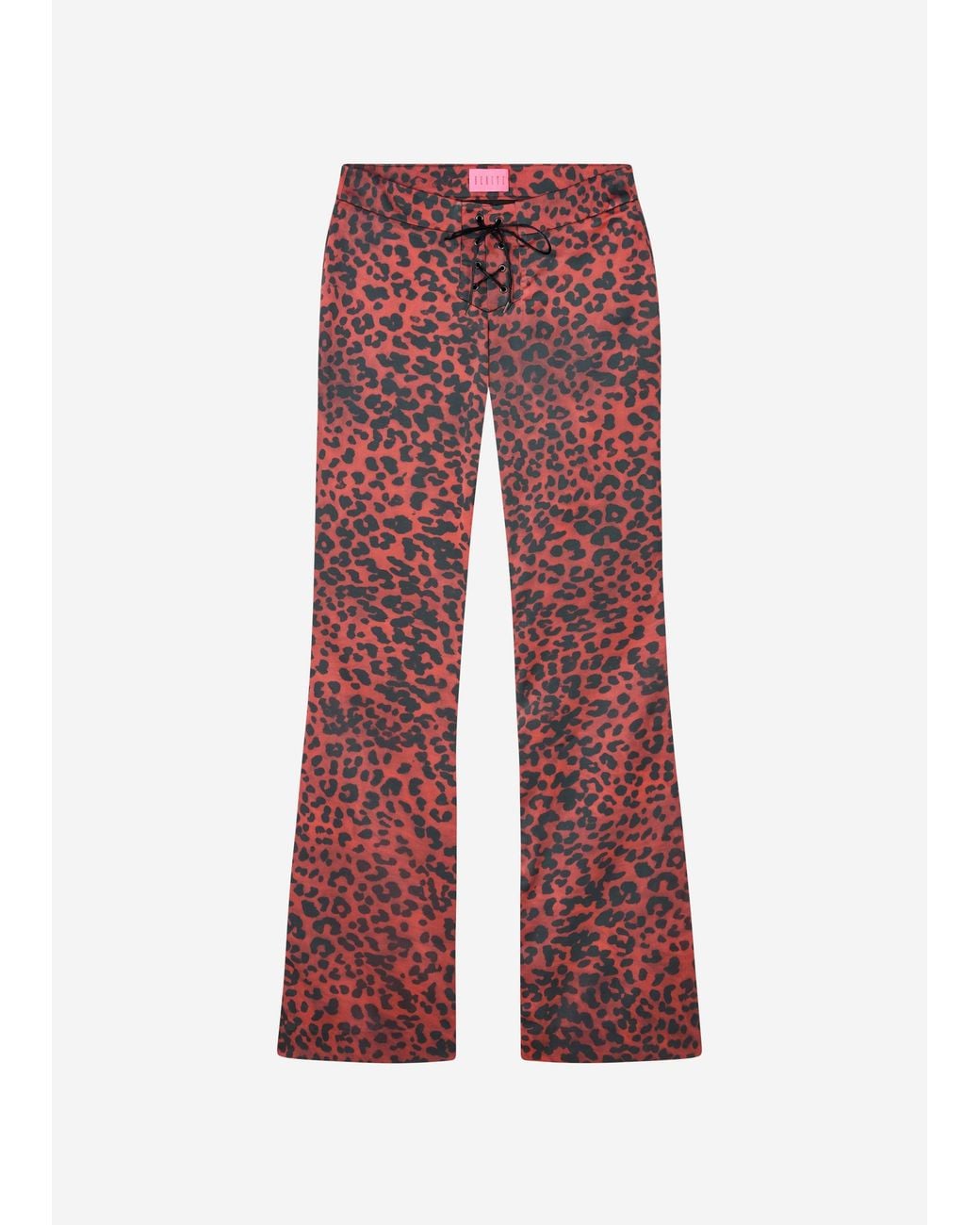 DEBUTE Red The Camille Trousers