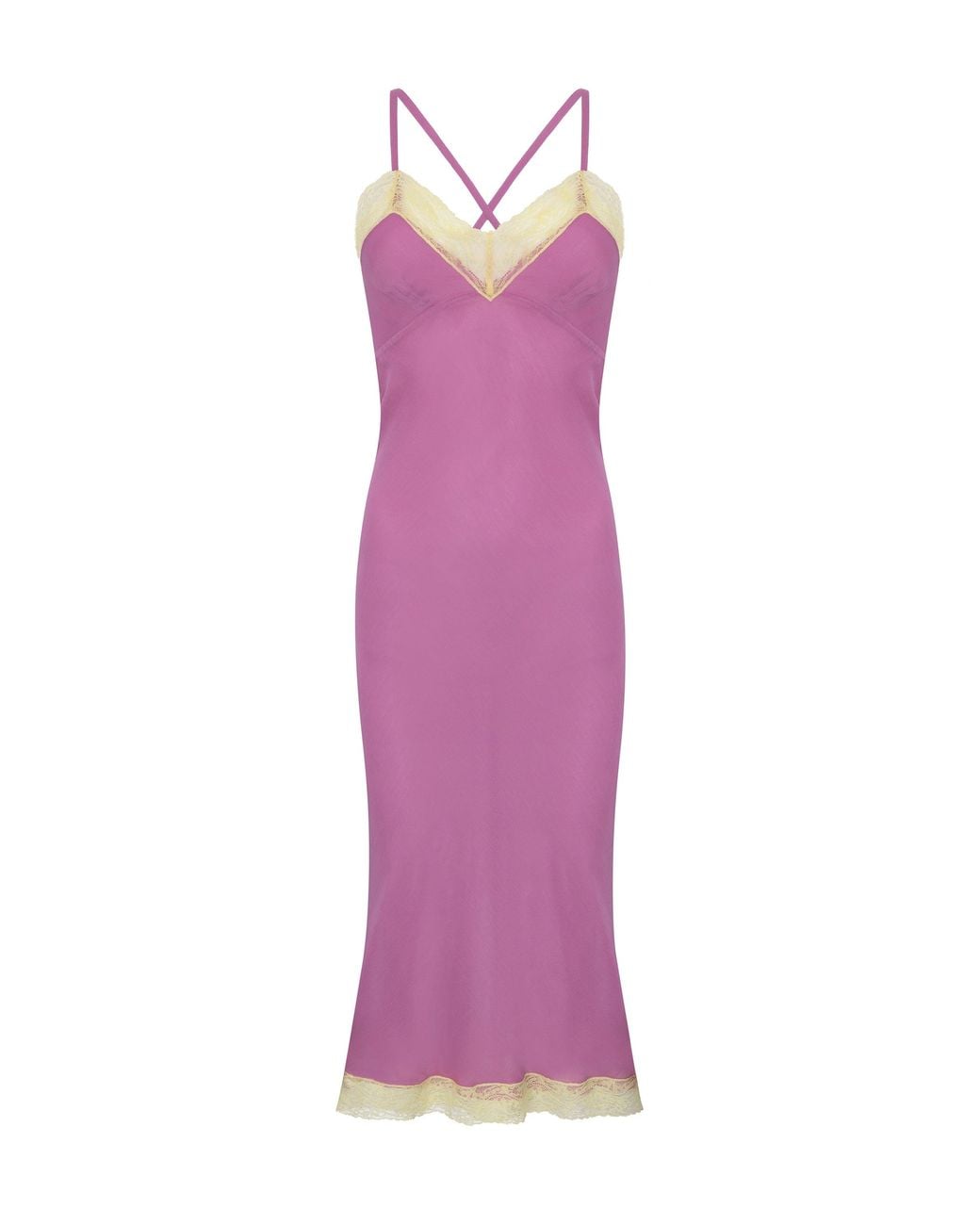 DEBUTE Pink The Alexa Dress