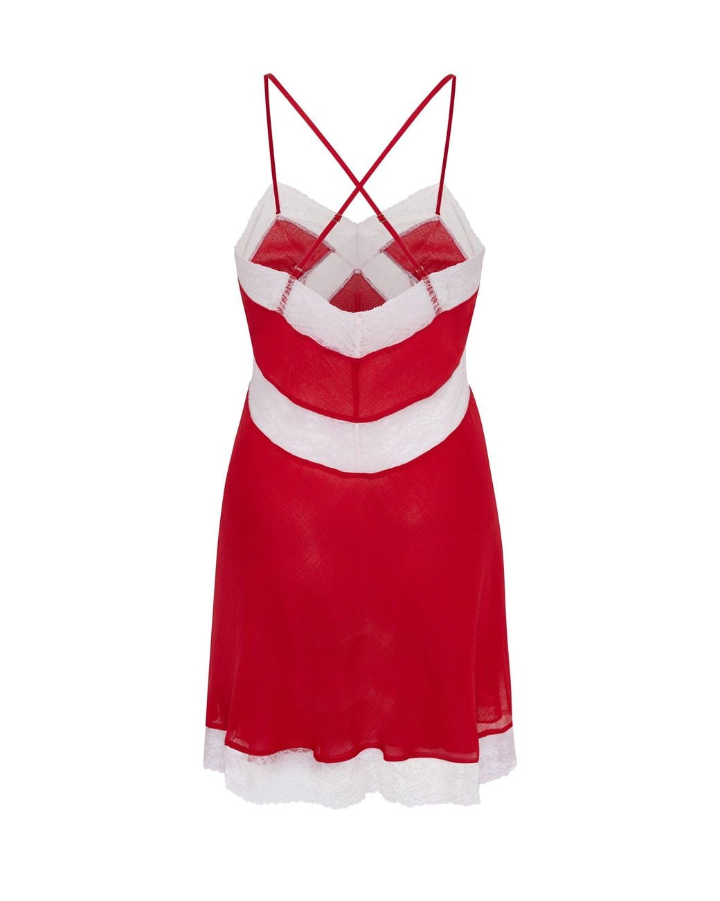 DEBUTE Red The Lola Dress