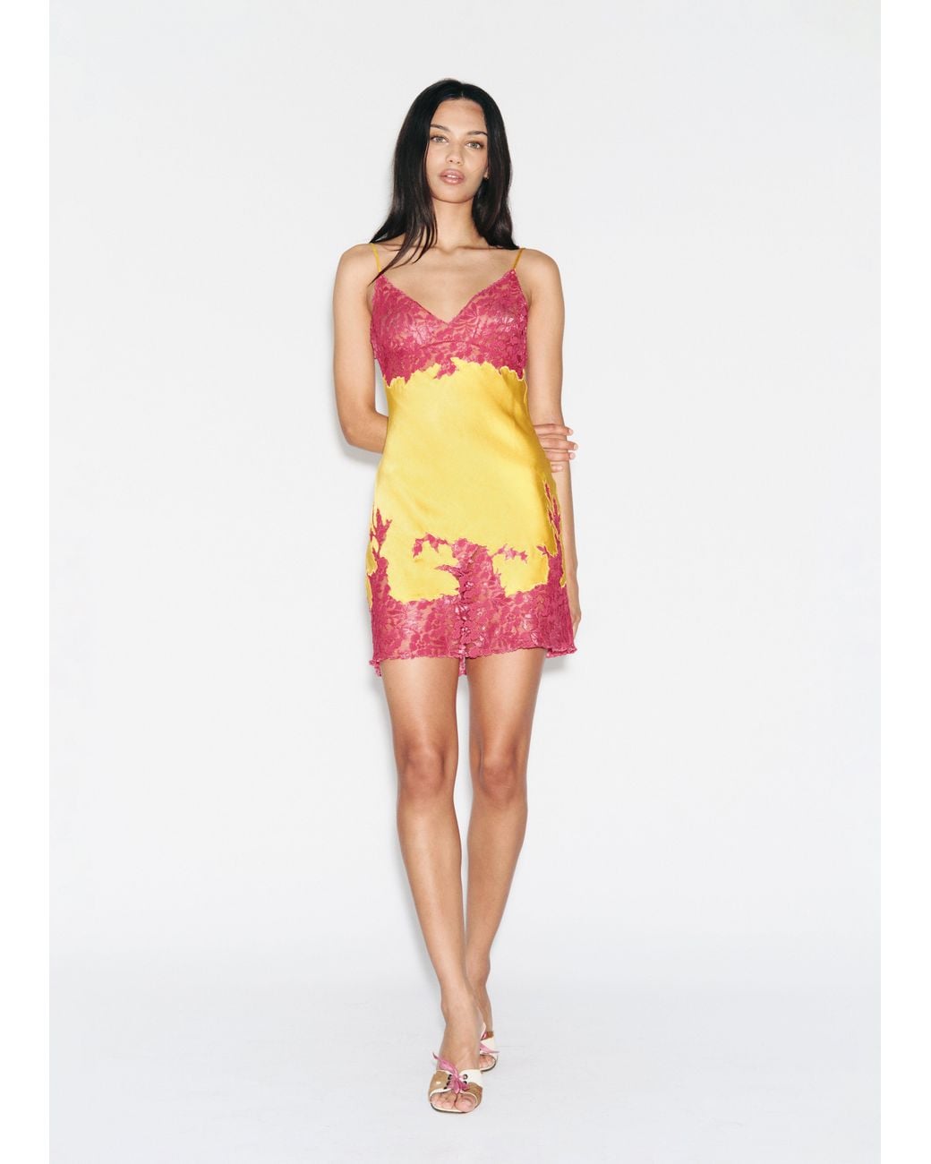 DEBUTE Red The Tallulah Dress