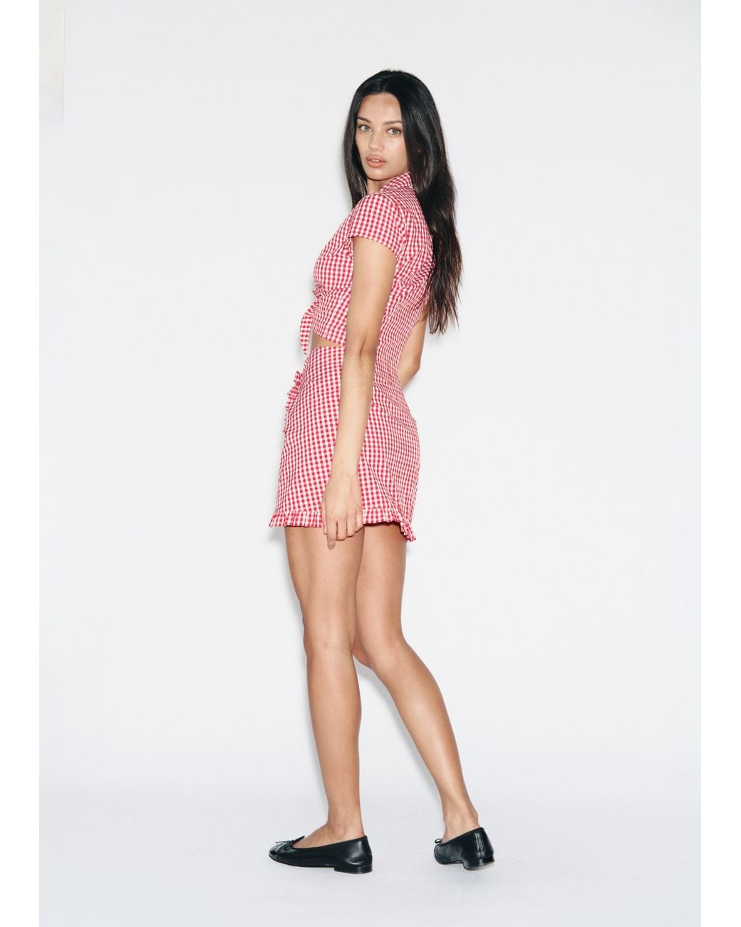 DEBUTE Pink The Stevie Skirt