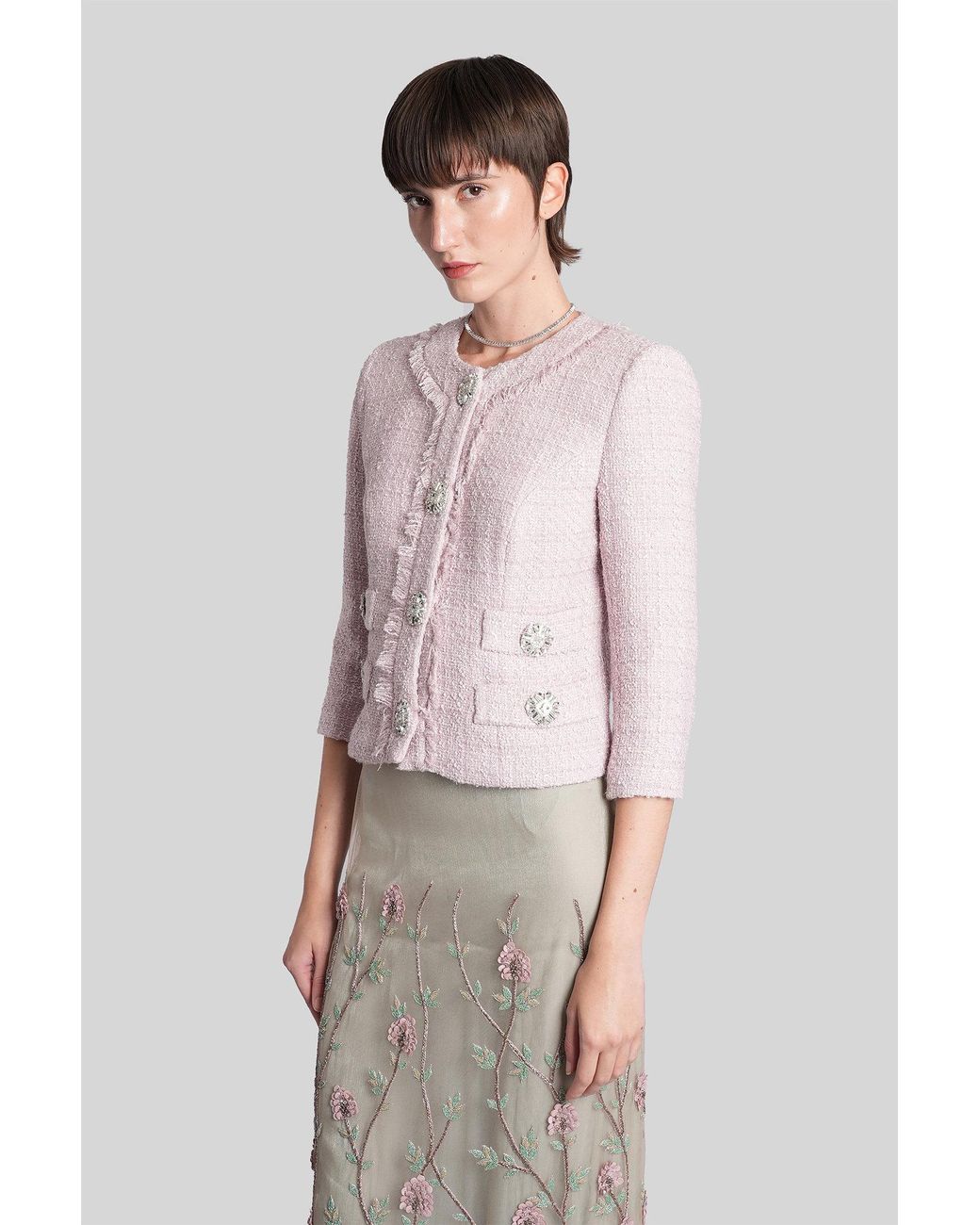 Costarellos Pink Macie Casual Jacket