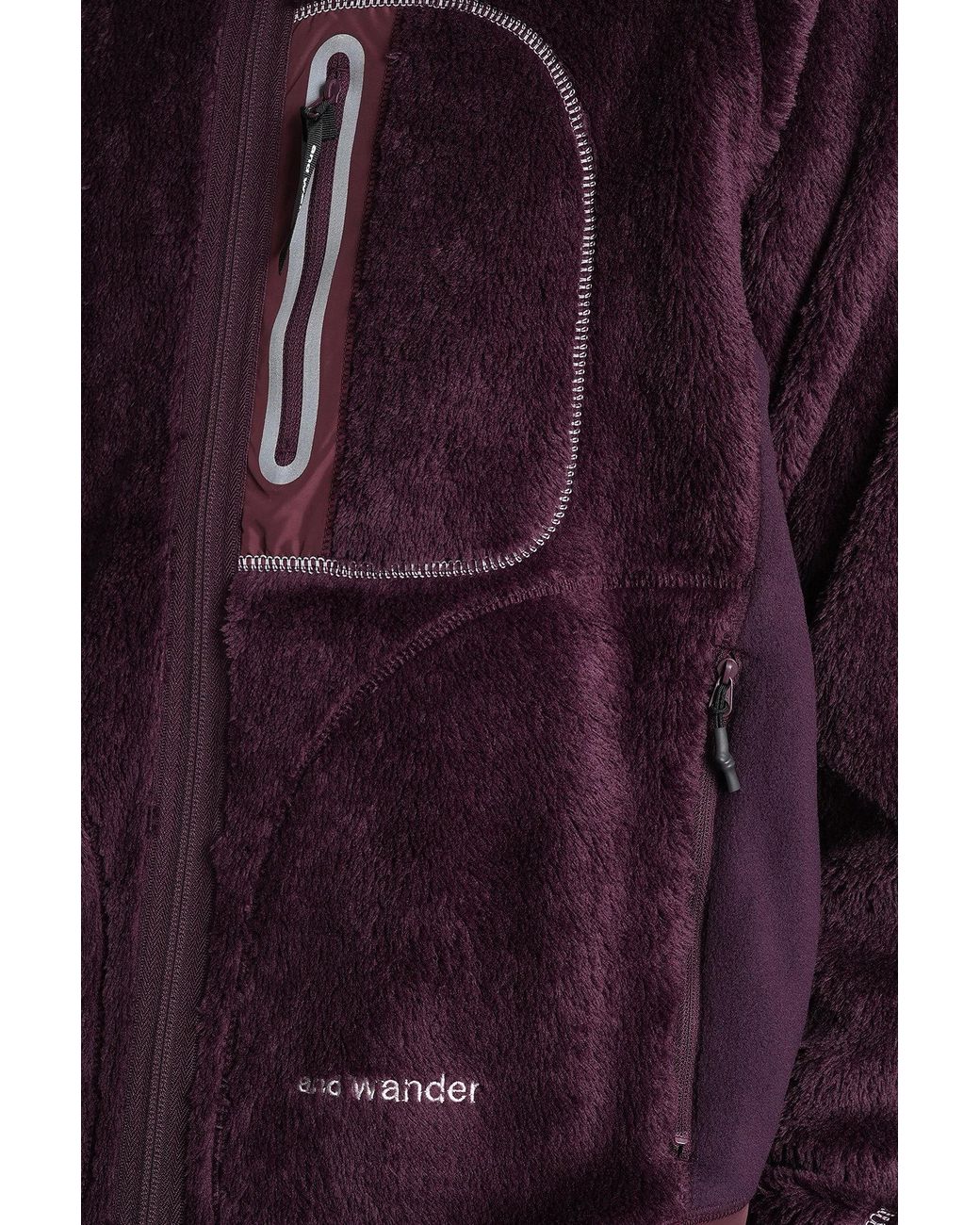 And Wander Purple Casual Jacket for men