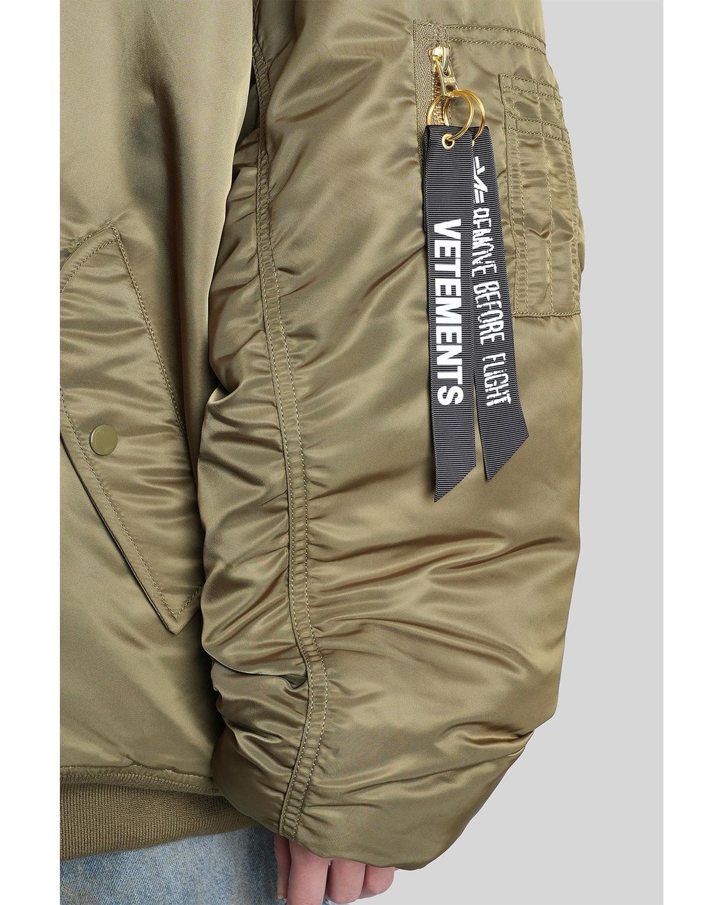Vetements Green Bomber Jacket