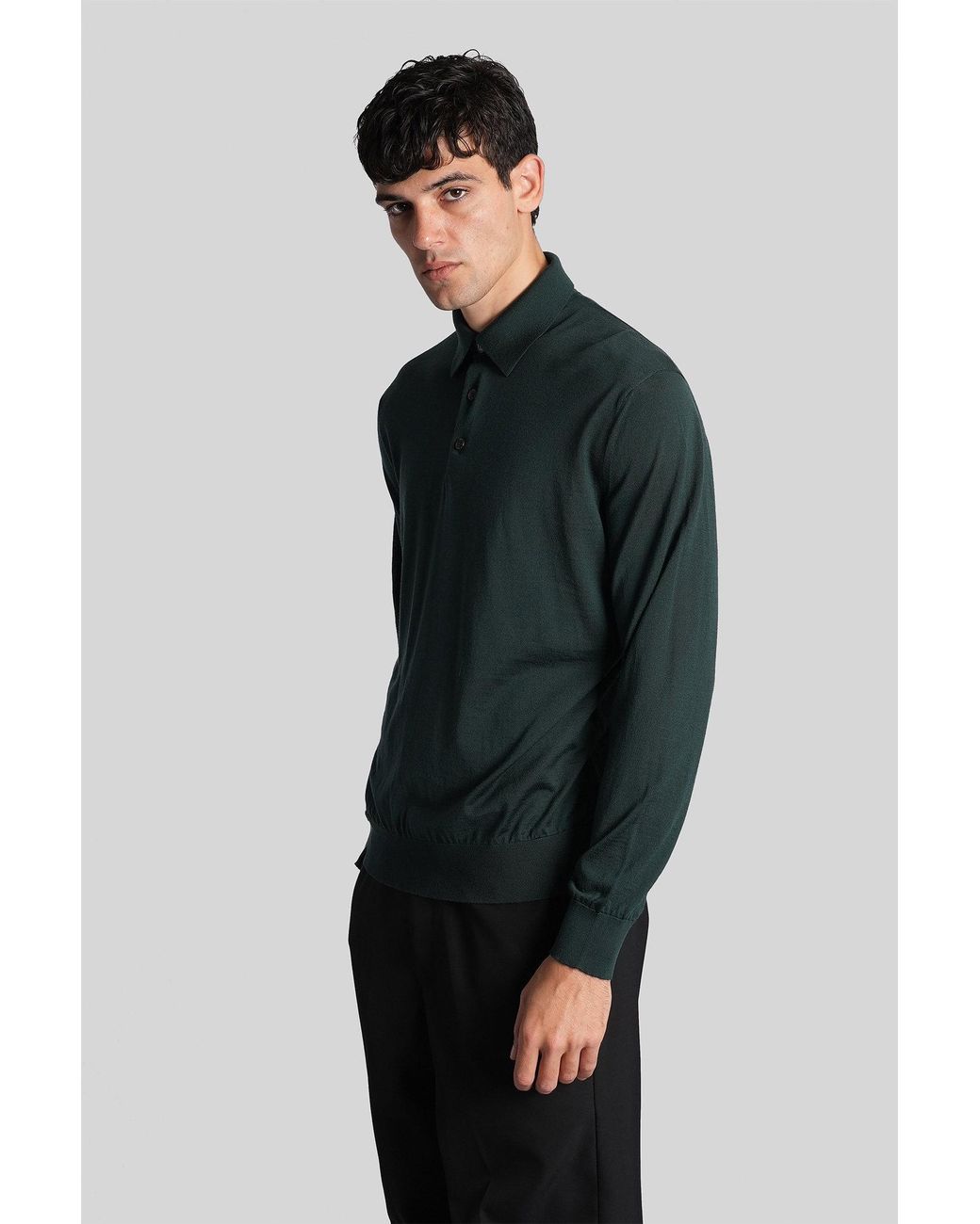 Zegna Black Polo for men