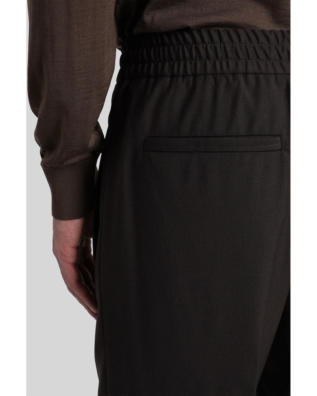 Zegna Black Pants for men