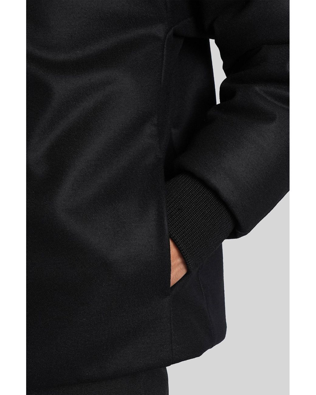Jil Sander Black Bomber Jacket for men