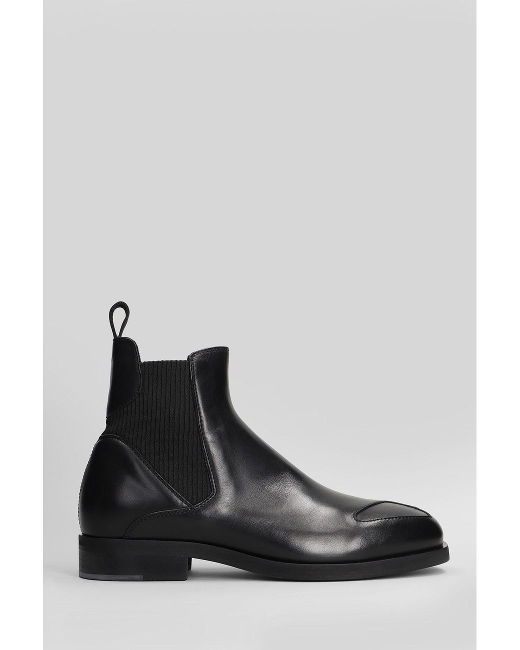 Lalin Boot J.L-A.L Perlin Boot Ankle Boots In Black Leather for Men | Lyst
