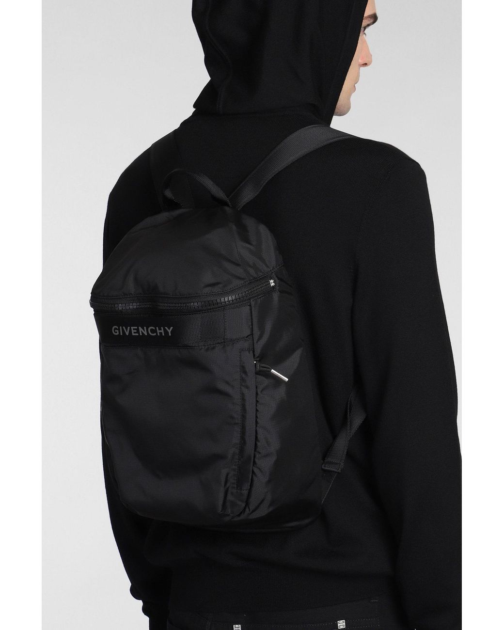 Zaino in Poliammide Nera di Givenchy in Black da Uomo
