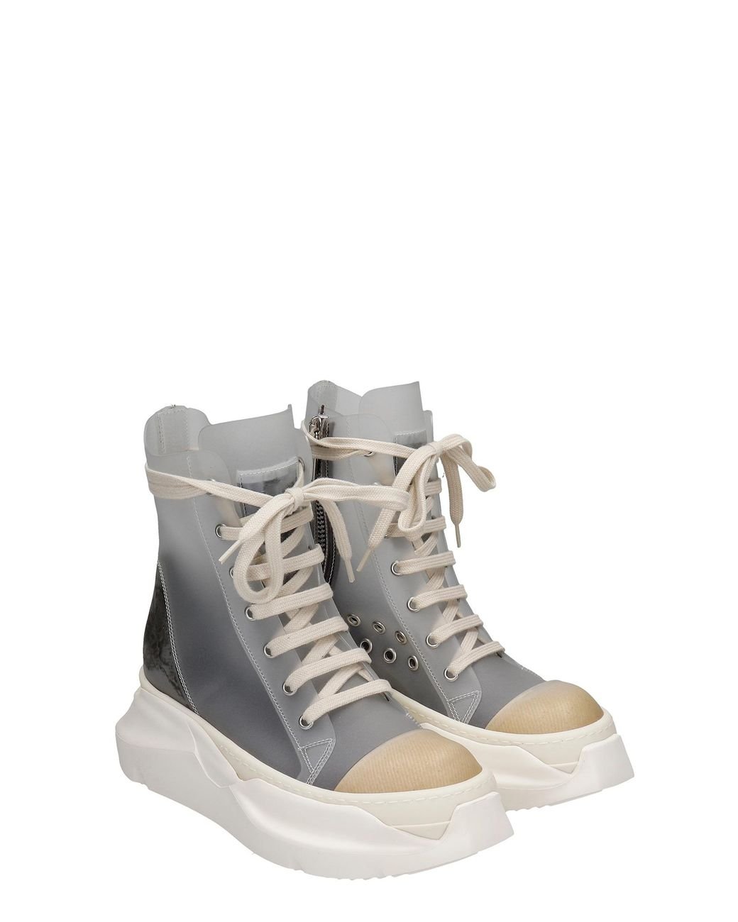 Rick Owens DRKSHDW Abstract Sneakers In Transparent Pvc in Gray   Lyst