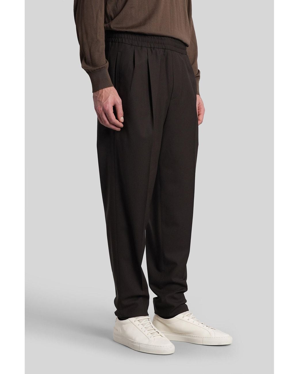 Zegna Black Pants for men