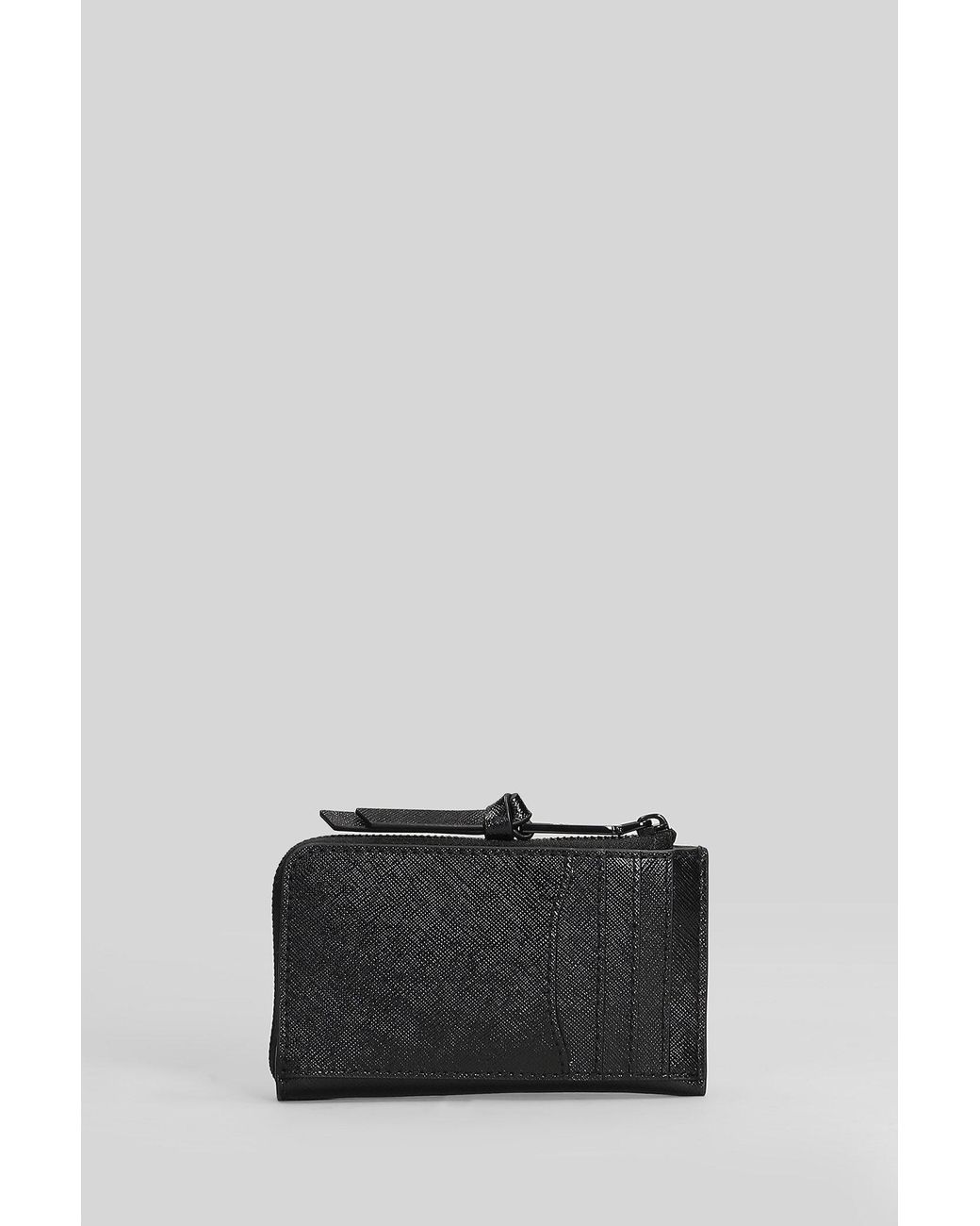 Marc Jacobs Black The Top Zip Multi Wallet