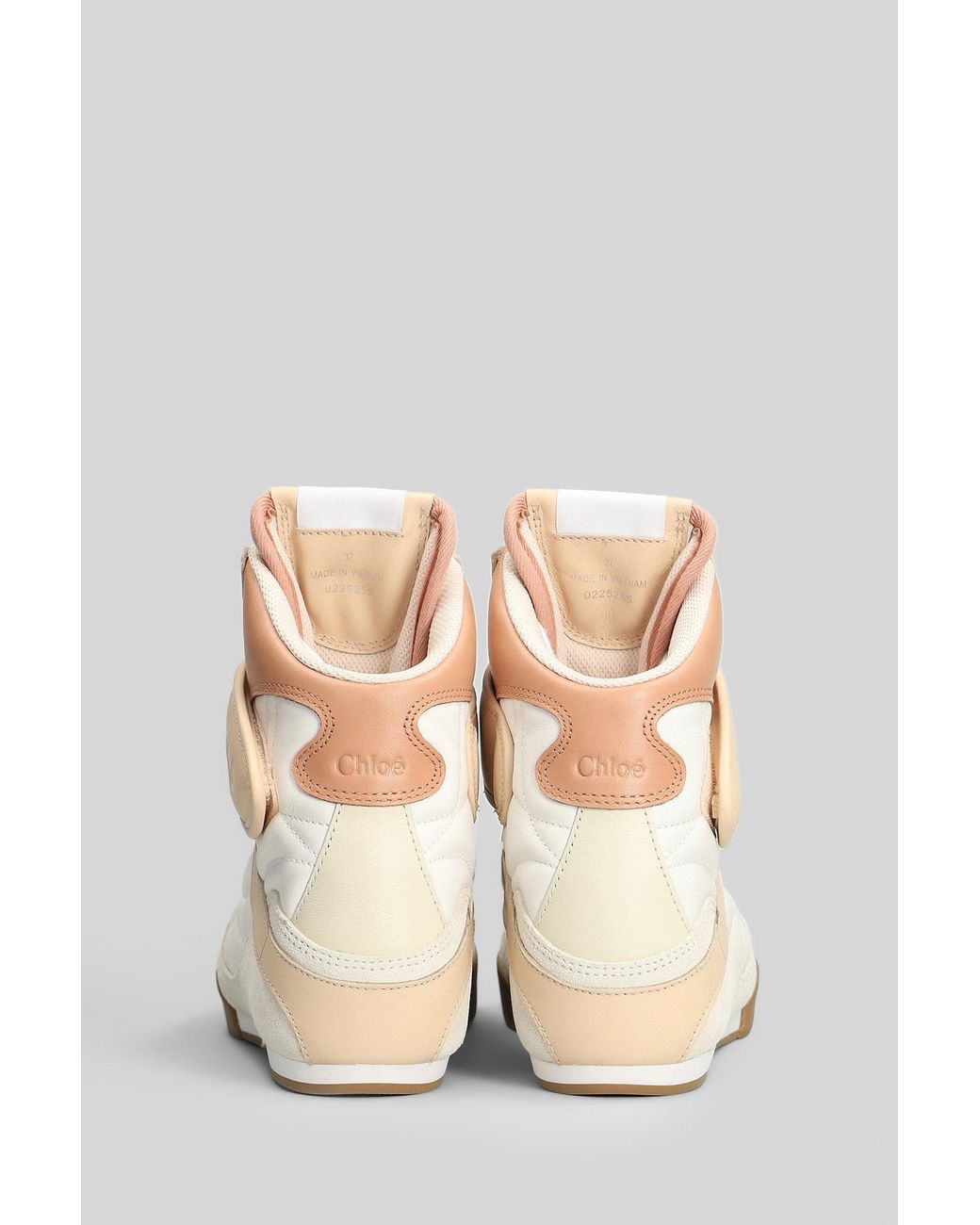 Chloé Natural Kick Sneakers