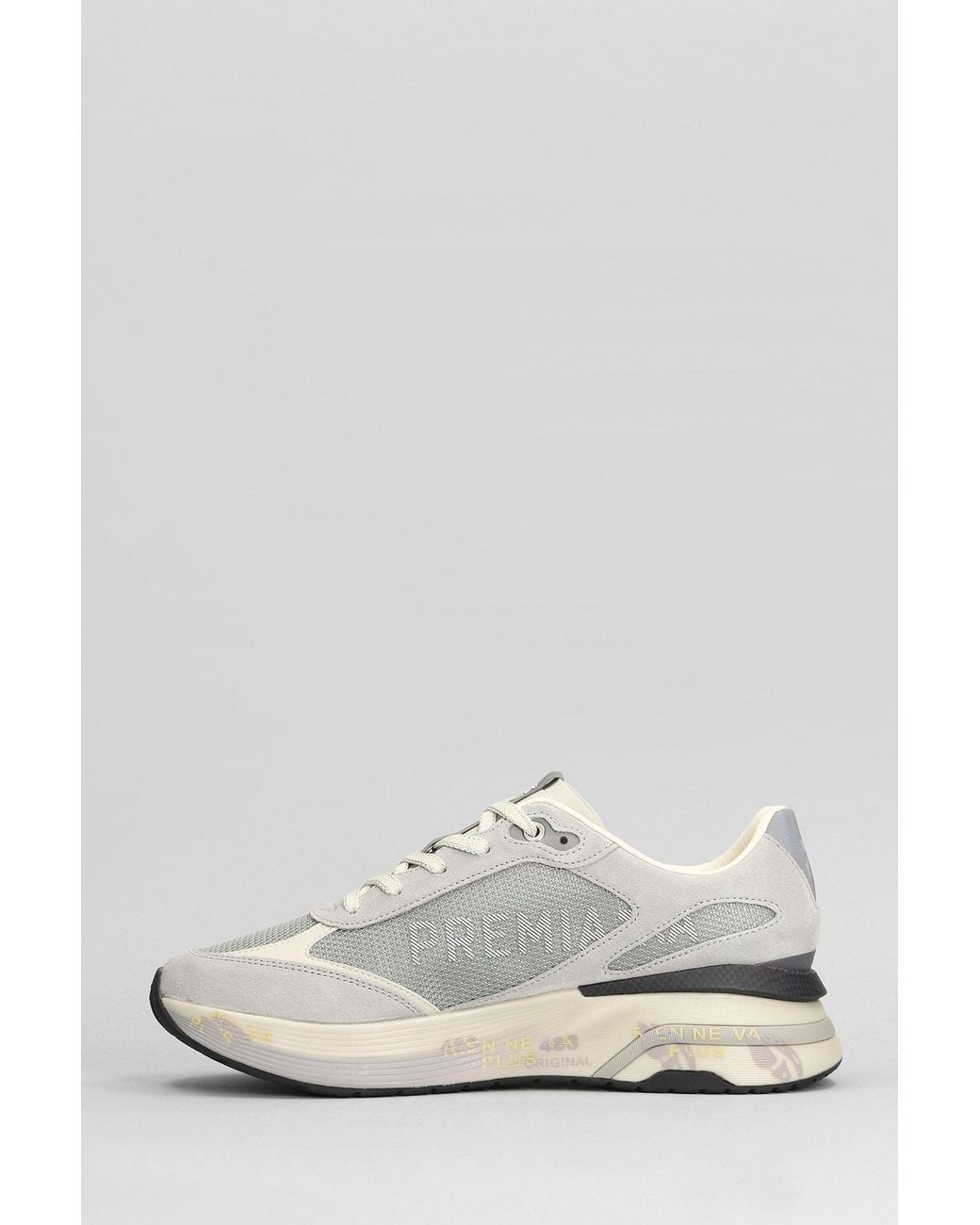 Premiata White Moerun Sneakers for men