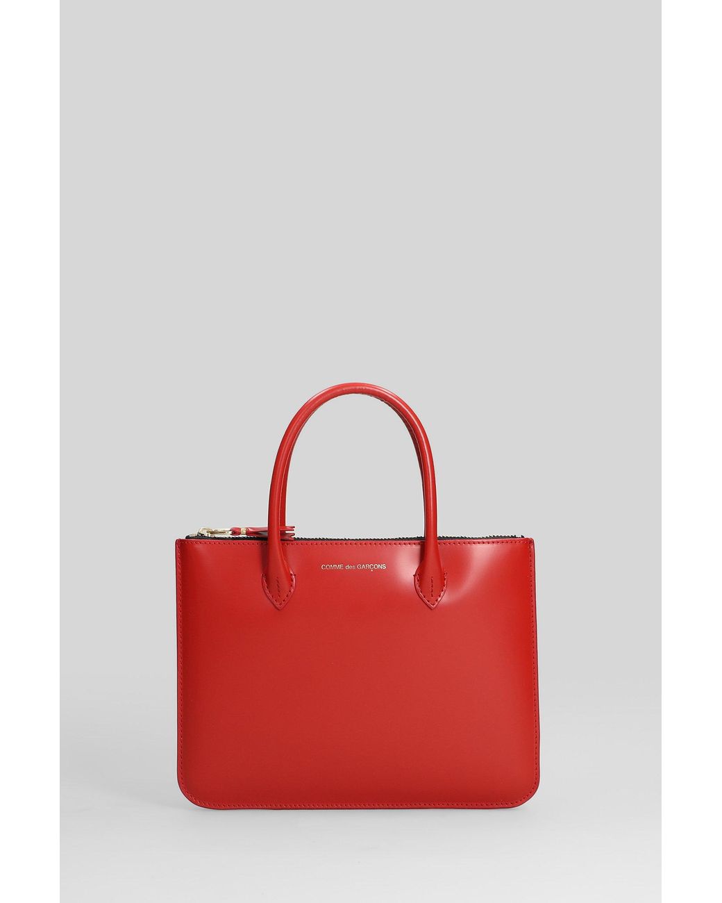 Comme des Garçons Red Hand Bag