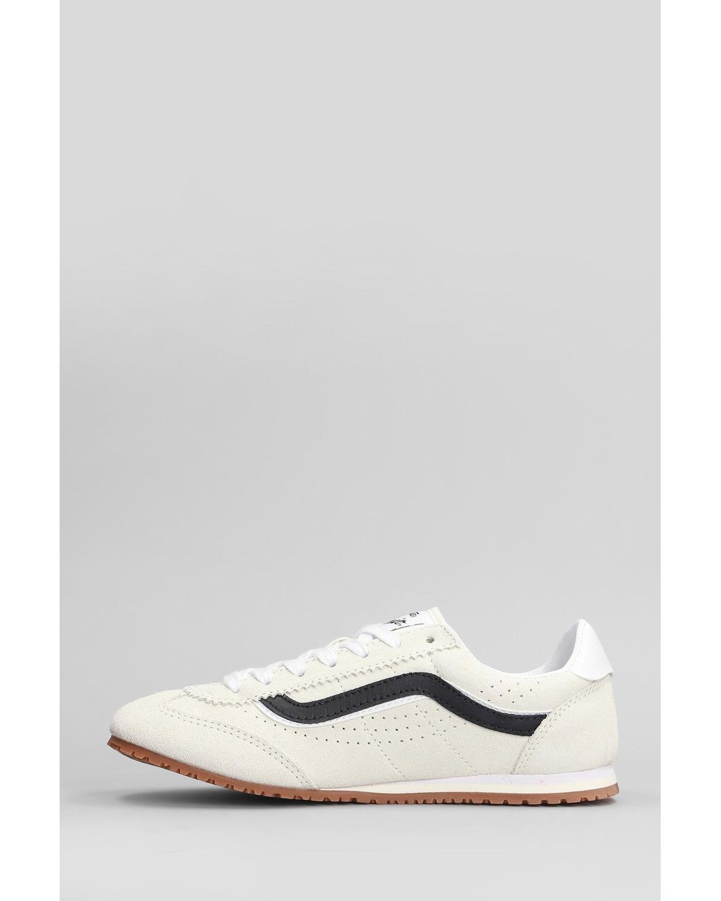 Vans White Super Lowpro Sneakers