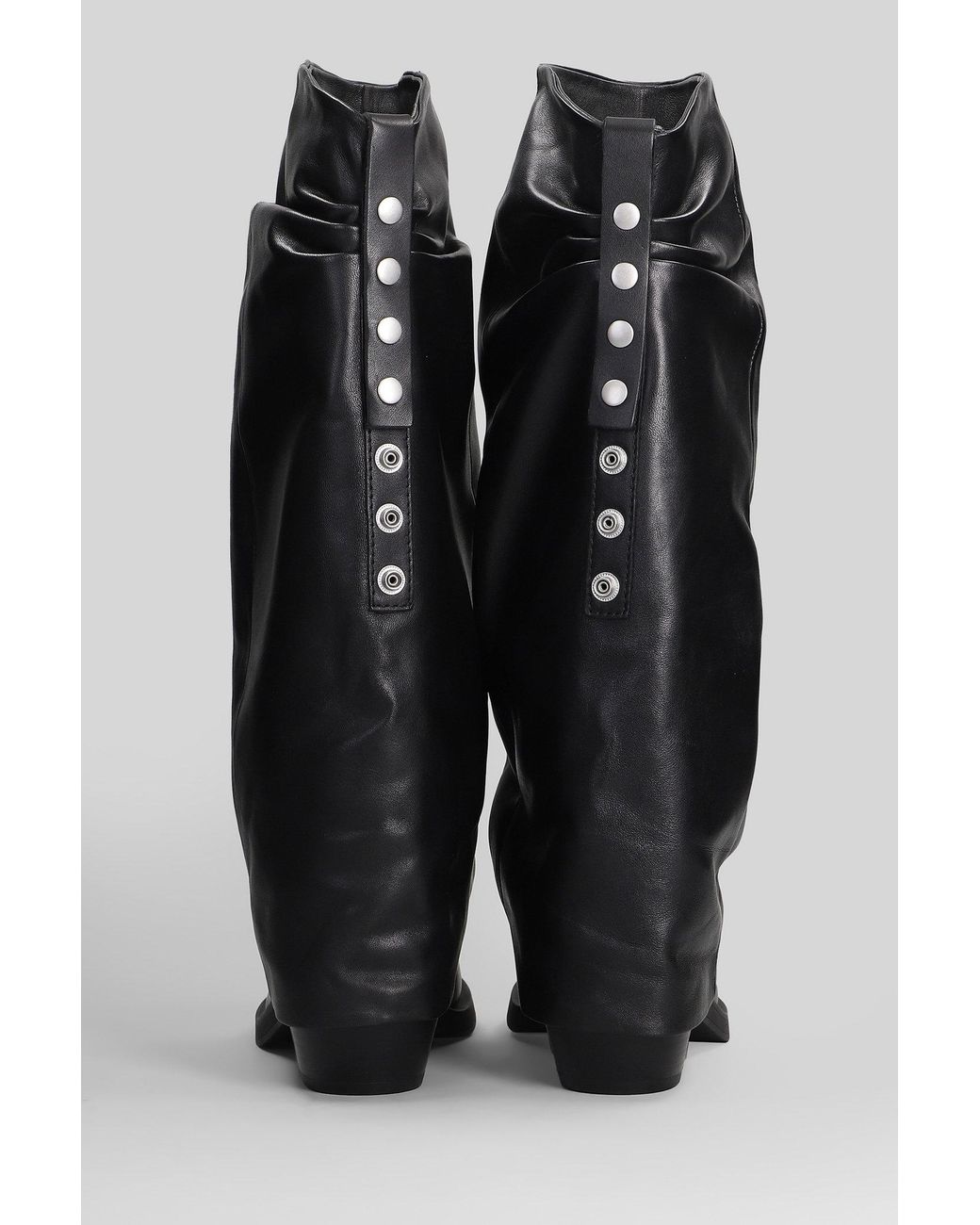 Ash Black Liam Low Heels Boots
