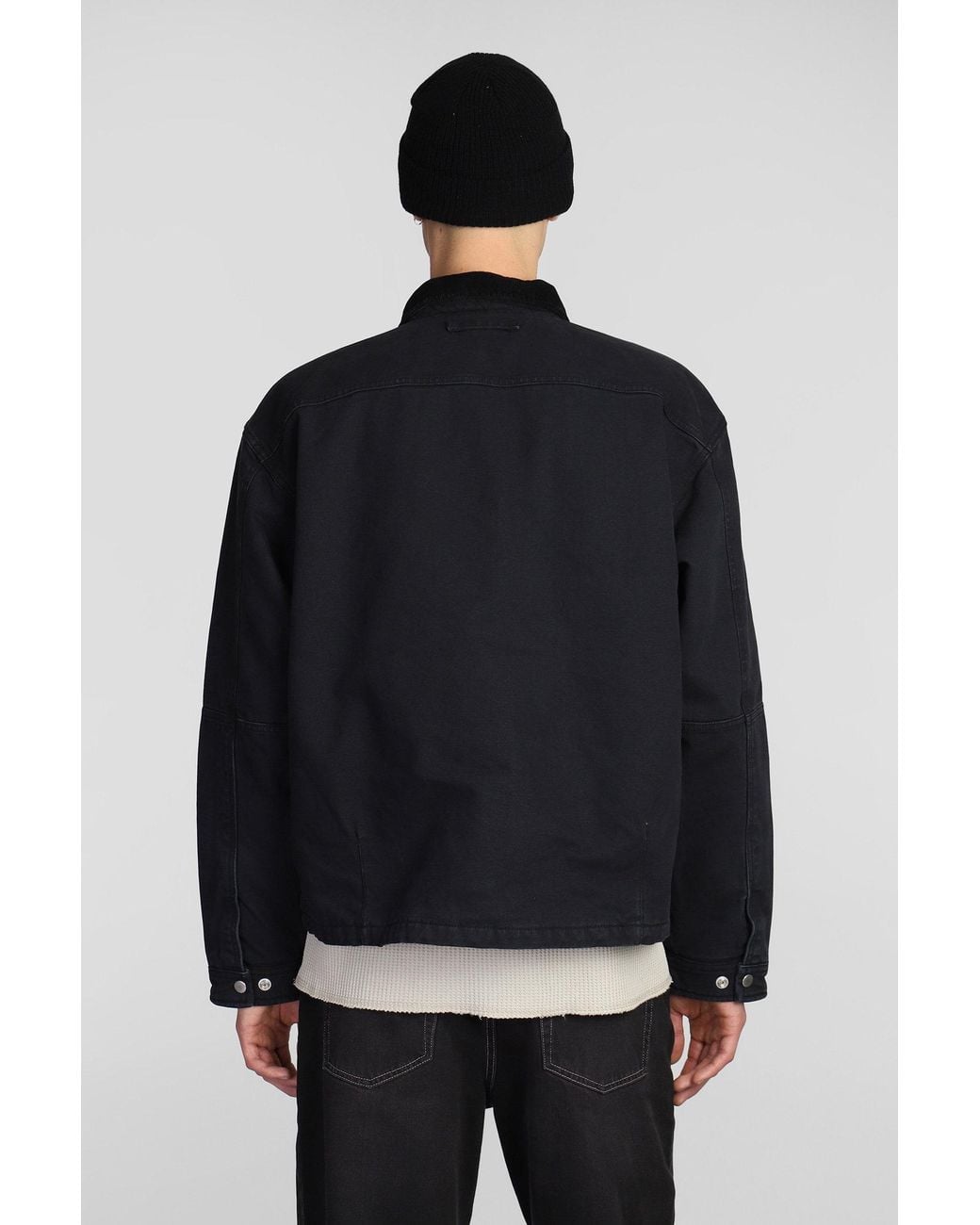 Stussy Black Casual Jacket for men