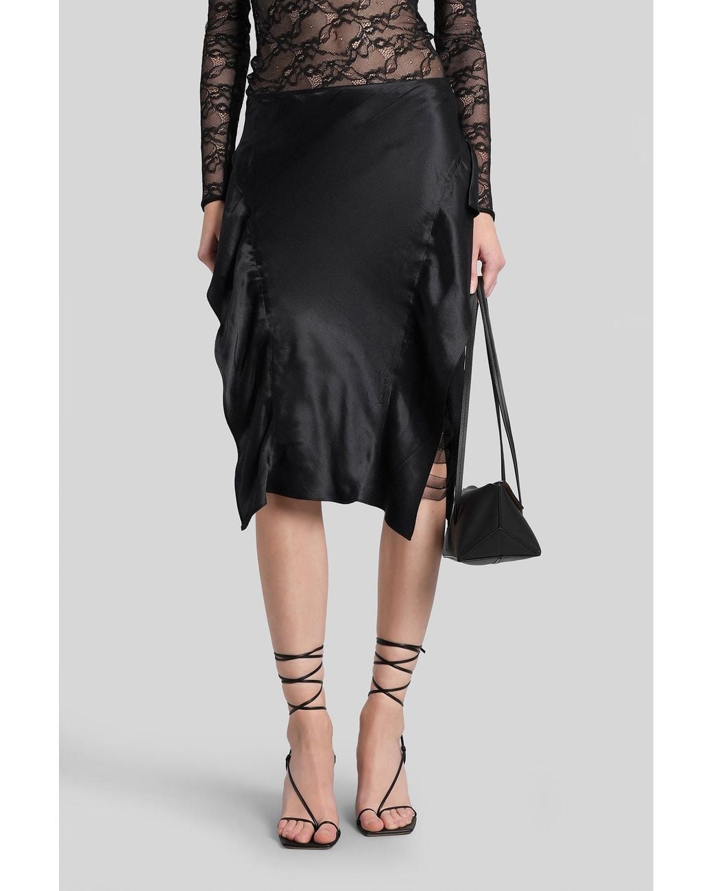 Christopher Esber Black Skirt