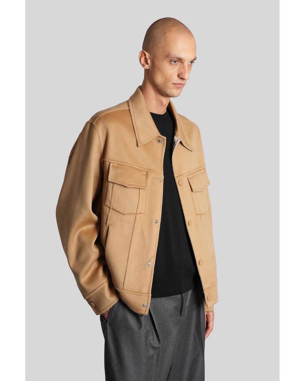 AMI Brown Casual Jacket for men