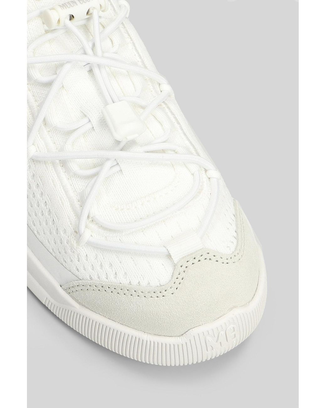 Moon Boot Multicolor Mb Moonlight Sneakers In White Polyester