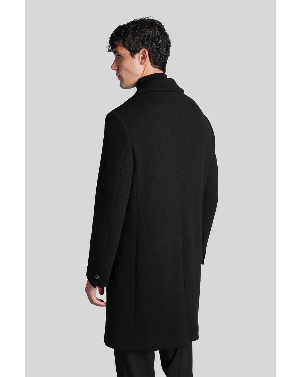 Barena Baron In Black Wool for men