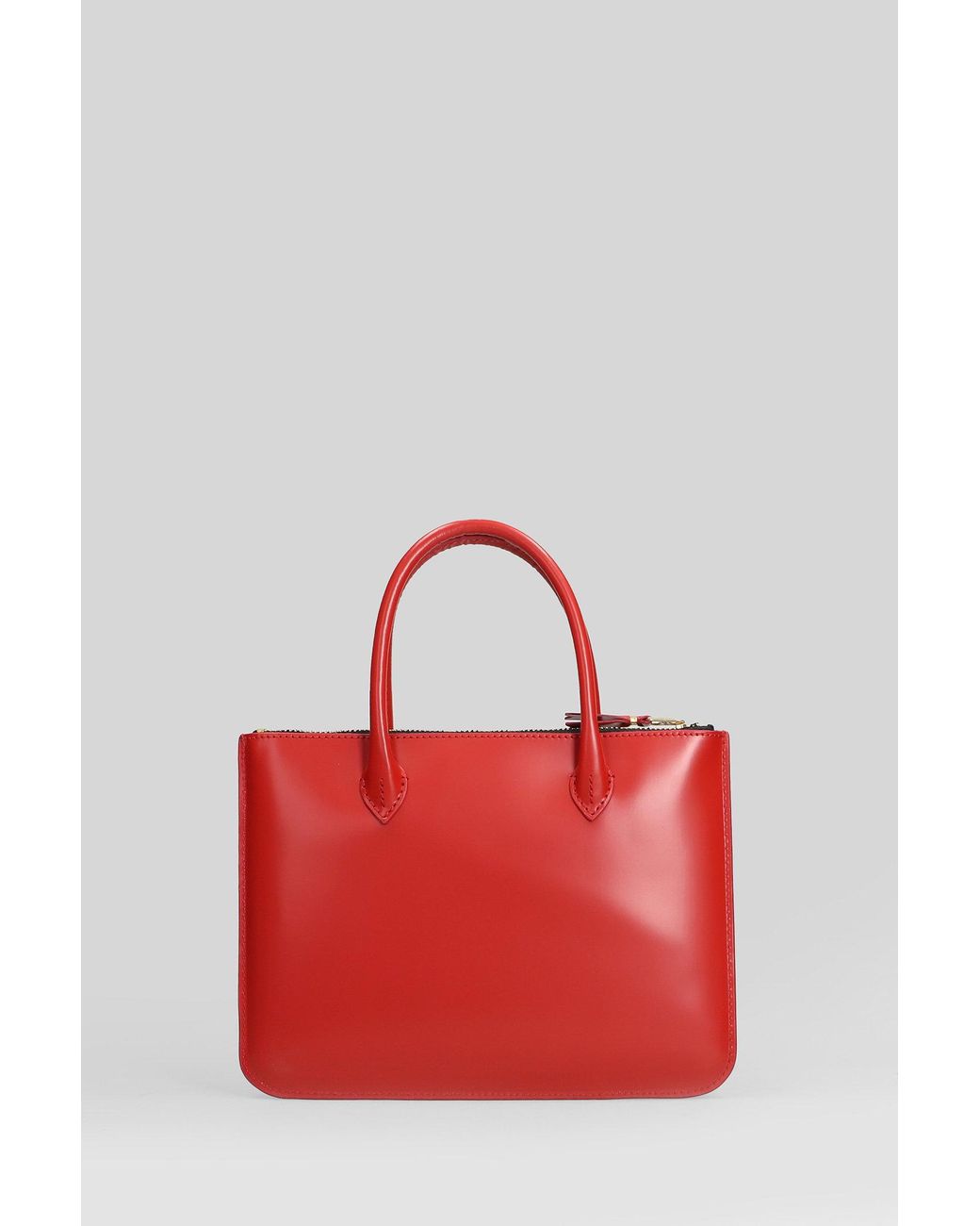 Comme des Garçons Red Hand Bag