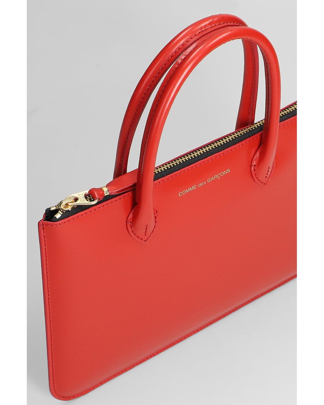 Comme des Garçons Red Hand Bag