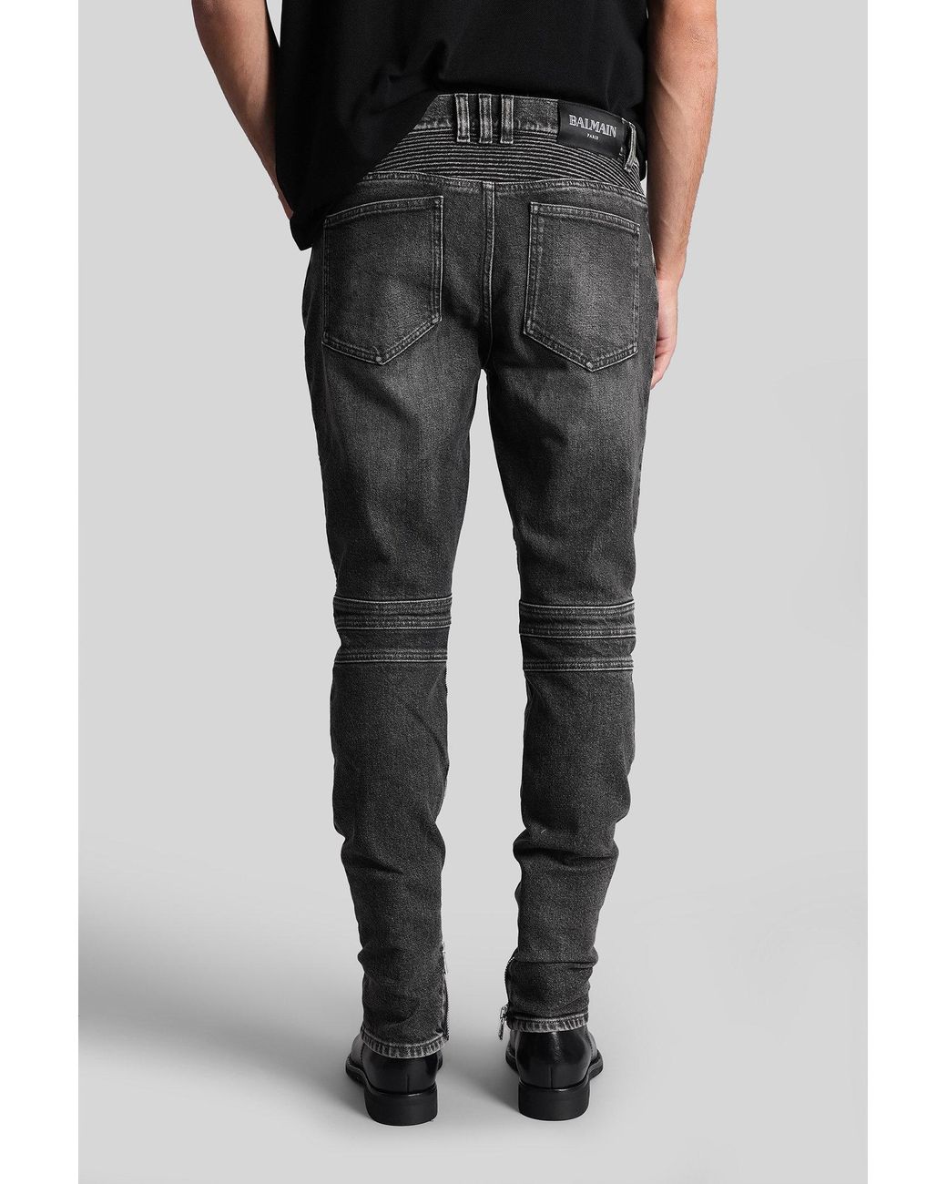 Balmain Black Jeans for men