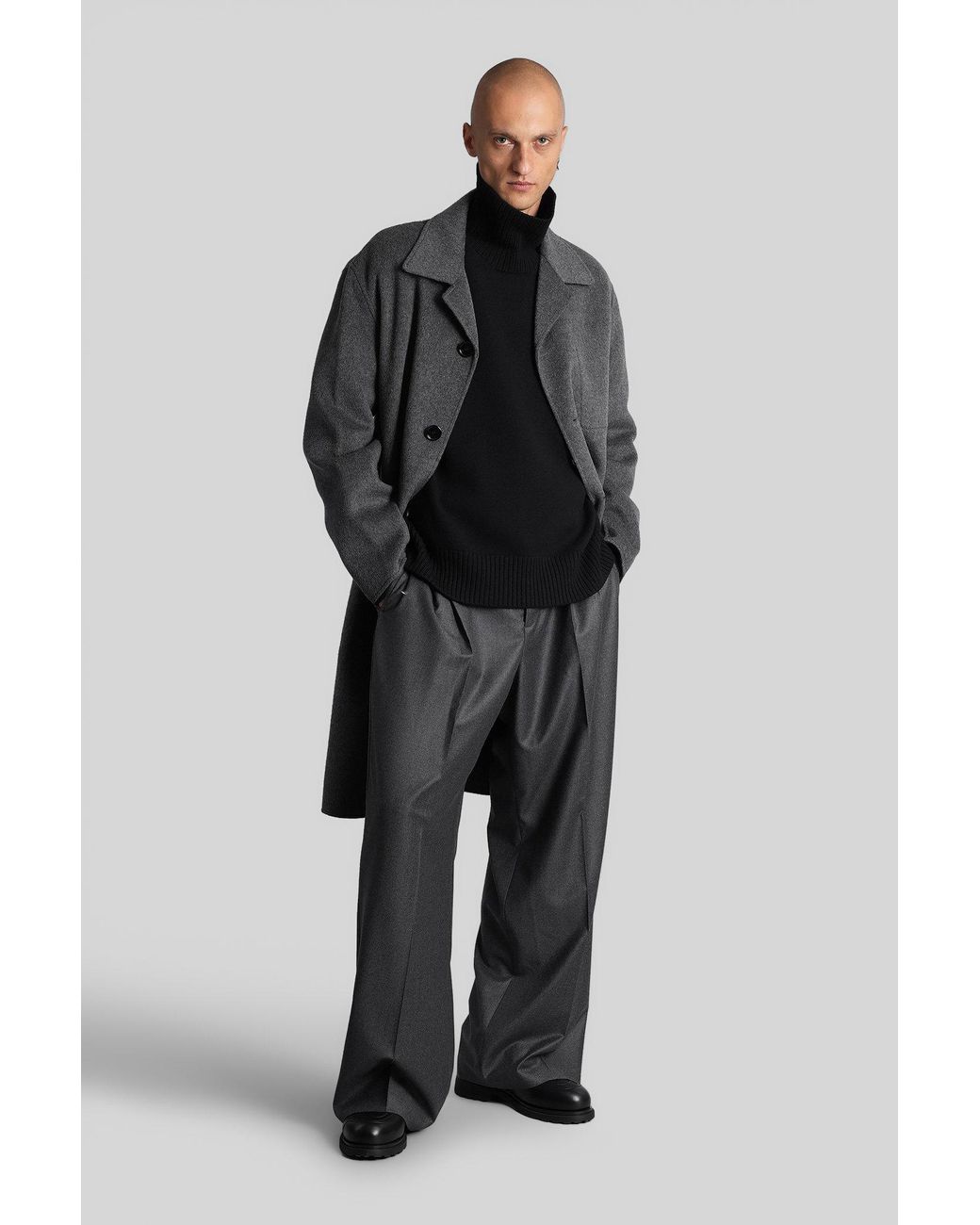 AMI Black Knitwear for men