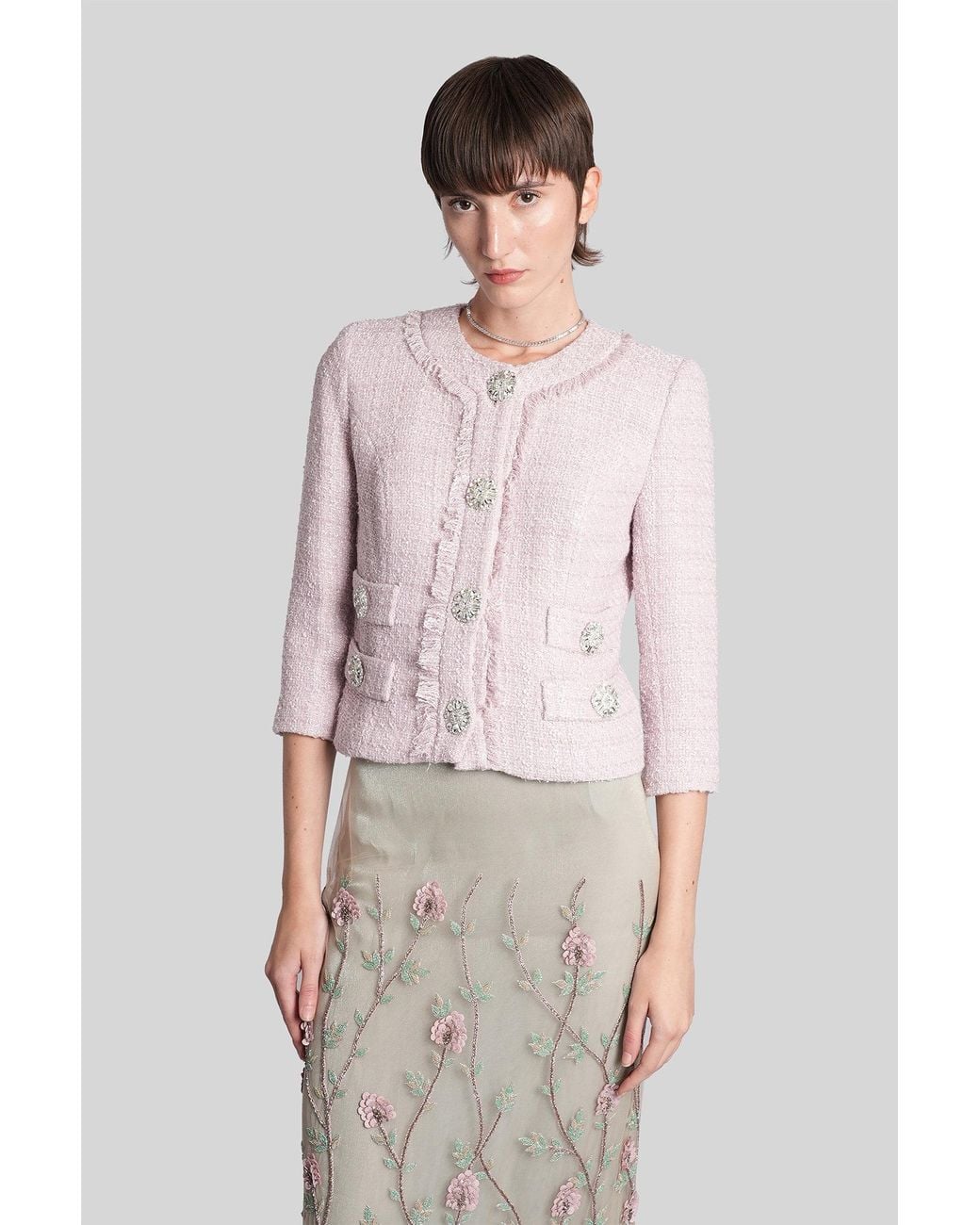 Costarellos Pink Macie Casual Jacket