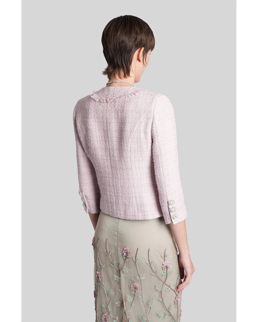 Costarellos Pink Macie Casual Jacket