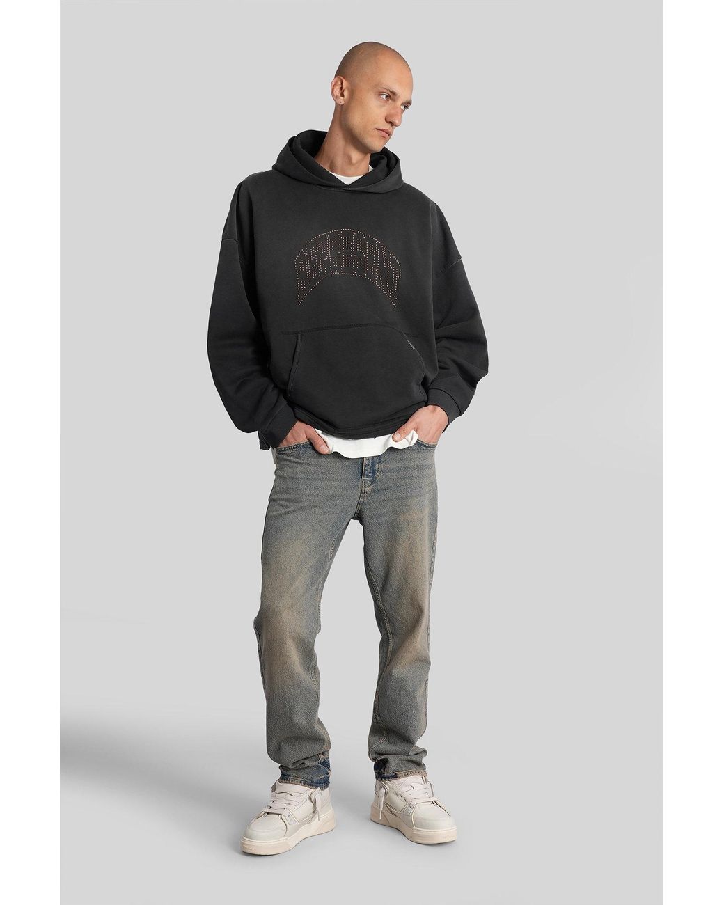 Jeans in Cotone Blu di Represent in Gray da Uomo
