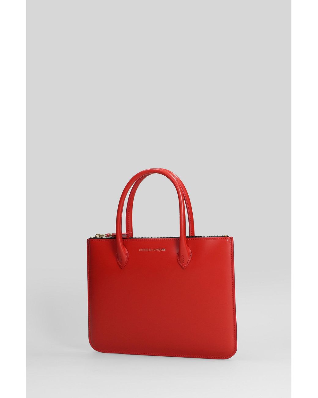 Comme des Garçons Red Hand Bag