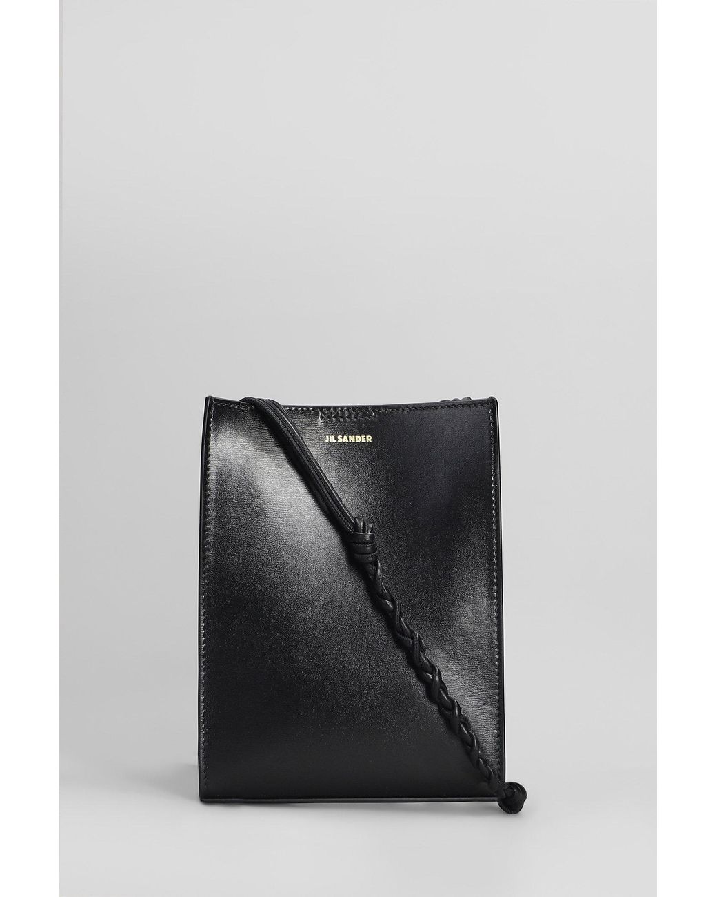 Jil Sander Black Tangle Shoulder Bag