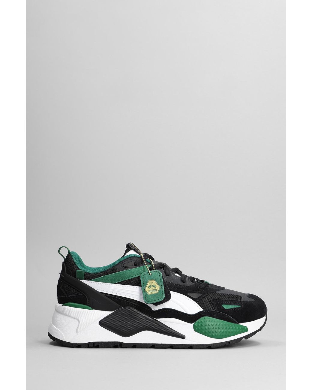 PUMA Rs-x Sneakers In Black Synthetic Fibers in Green for Men | Lyst