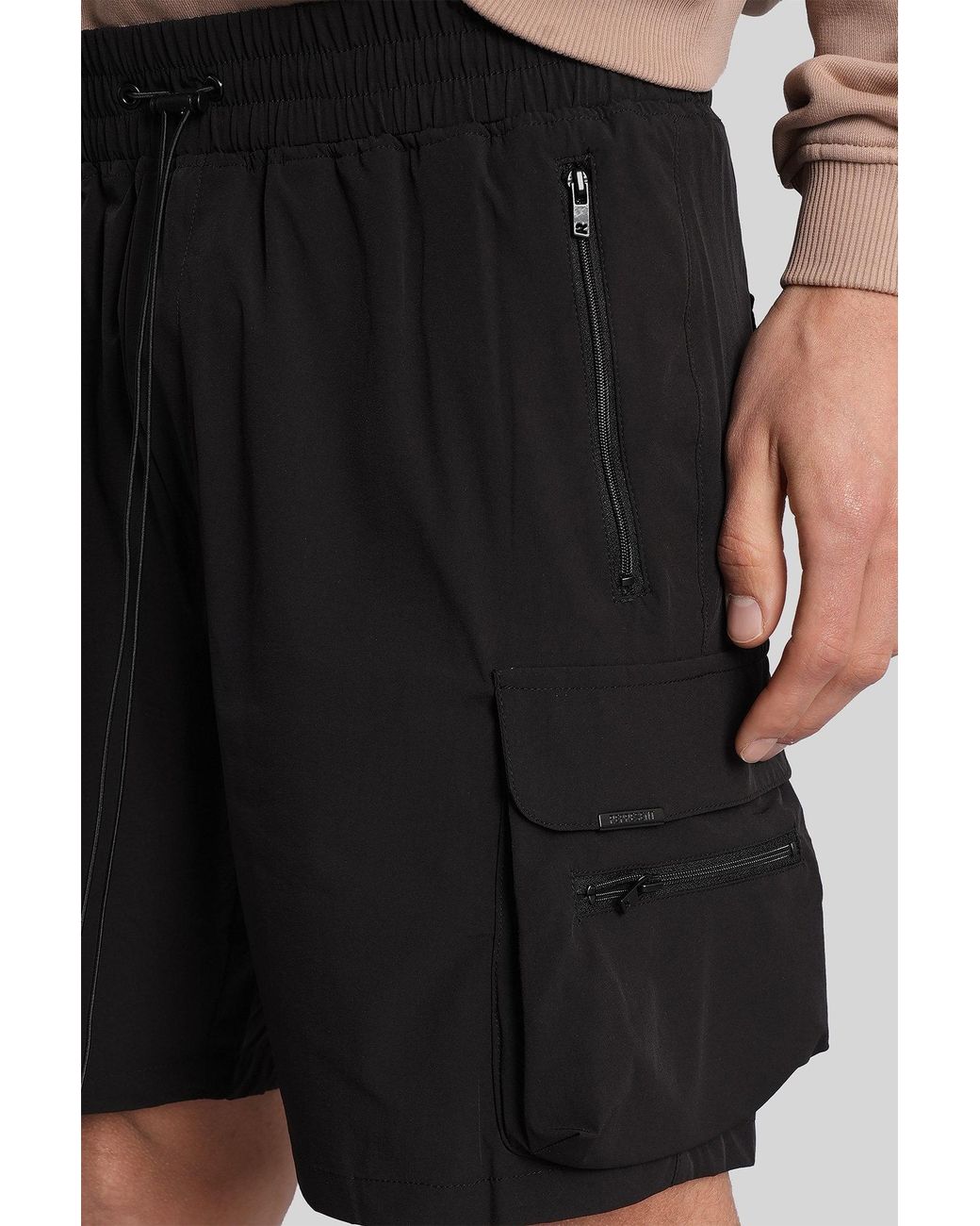 Represent Black Shorts for men
