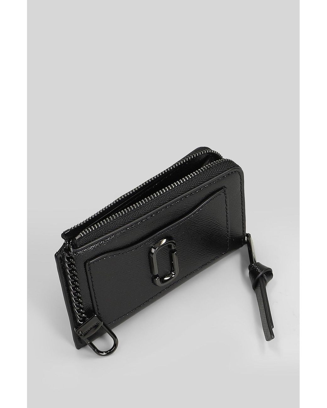 Marc Jacobs Black The Top Zip Multi Wallet